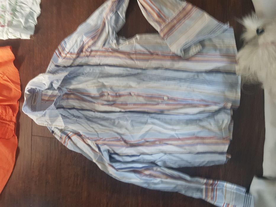 Ubrania roz 40 duze 38 bluzki, koszula spódnica