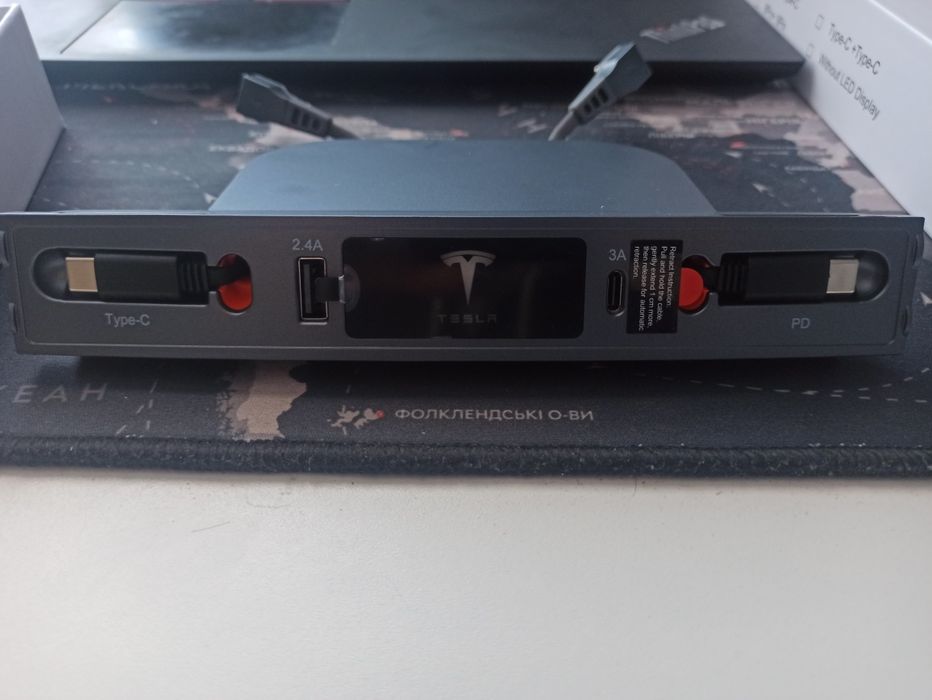 Док-станція usb хаб для Tesla Model 3 Model Y (2021-2023)