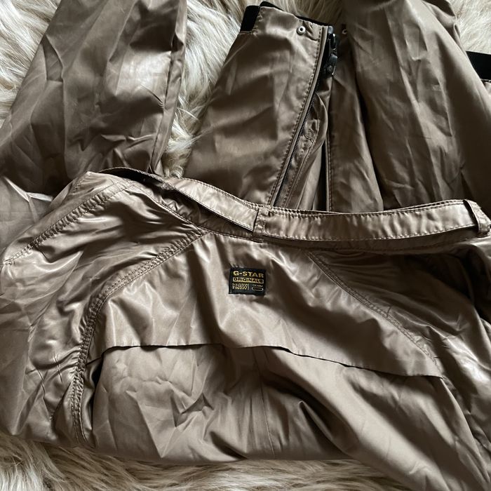G-Star RAW brązowa wiatrówka cienka narzutka kurtka xs s