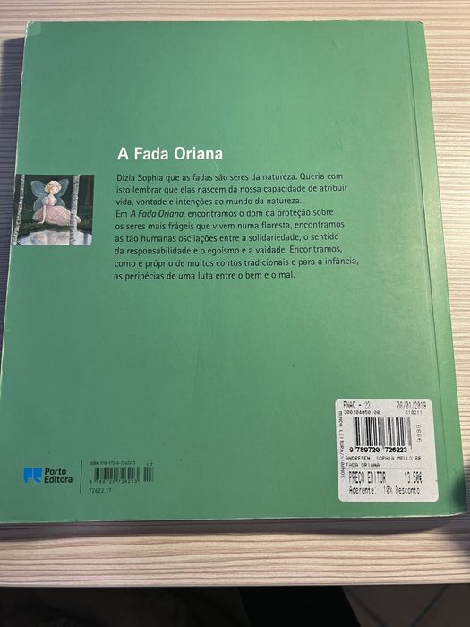 A Fada Oriana-Sophia de Mello Bryner Andresen