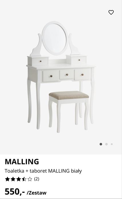 Toaletka kosmetyczna