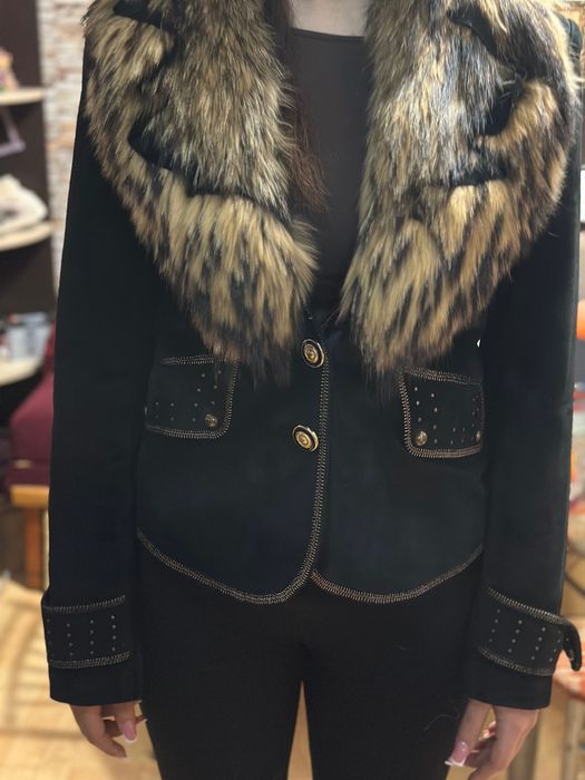 Продам  натуральну дублянку піджак р46