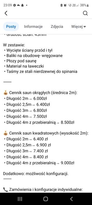Sauna do samodzielnego montażu beczka