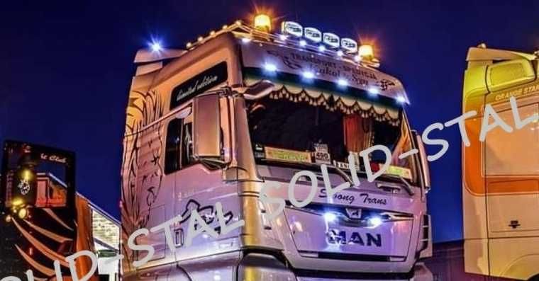 Orurowanie NA DACH / STAL NIERDZEWNA Man Tga,Tgx,Tgs,Tgm