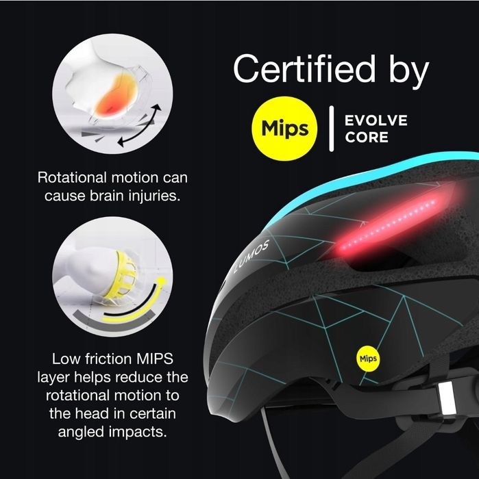 Lumos Ultra inteligentny kask rowerowy 54-61cm