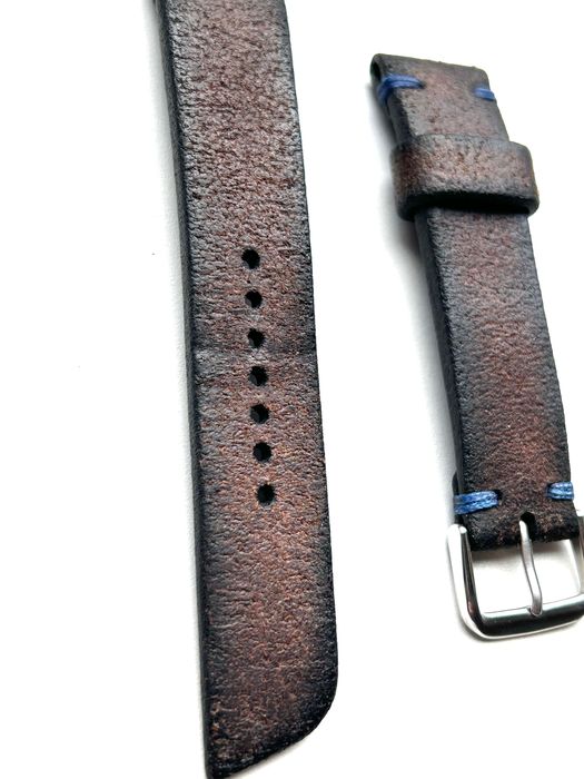 Pasek do zegarka handmade 20mm zwężany