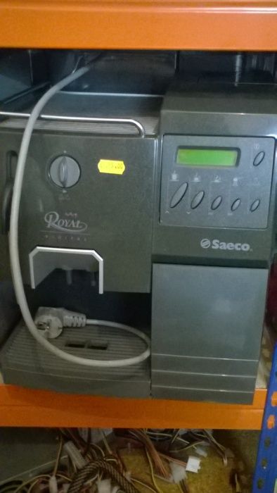 maquina de café em grão e pó saeco royal