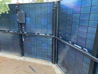 Ogrodzenie PV, Płot Fotowoltaiczny PV z montażem na gotowo