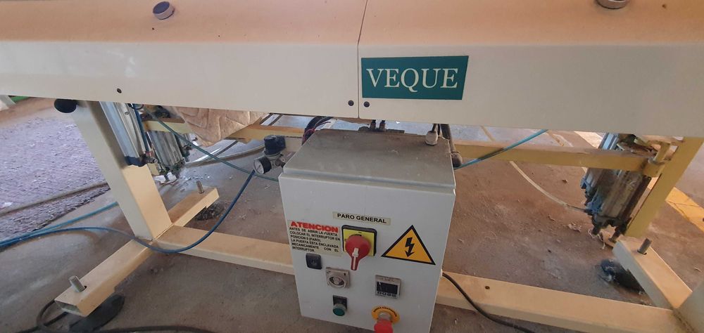 Maquina vulcanizadora de plástico