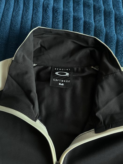Oakley sweater.