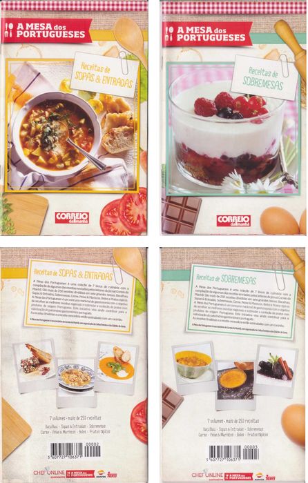 Livros de Gastronomia – A Mesa dos Portugueses + Sabor e Equilíbrio