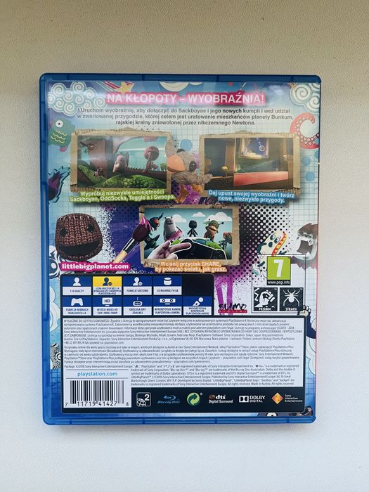 Little Big Planet 3 PL - Ps4