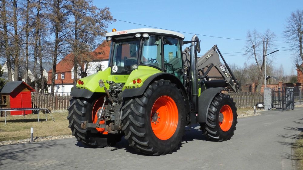 Claas Arion 630, tur, układ pneumatyczny