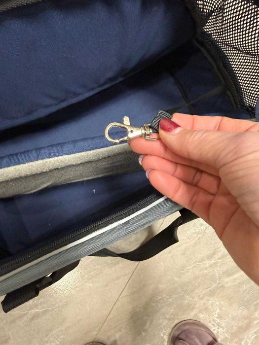 Сумка переноска зручна велика для кота  стан супер!