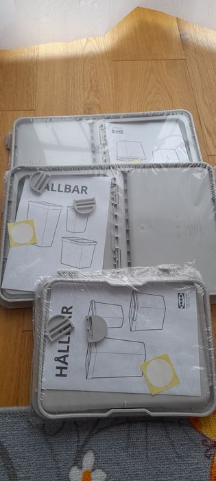 Pokrywki na kosz Ikea Hallbar 10l i 22l 2szt