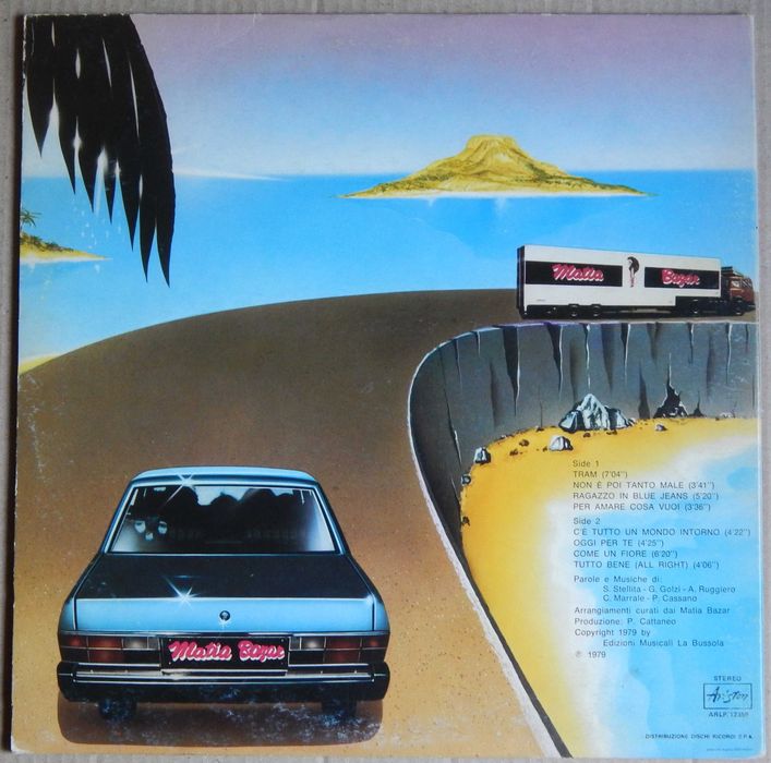 Matia Bazar – Tournee (Ariston – ARLP/12359, Italy) EX+/NM-