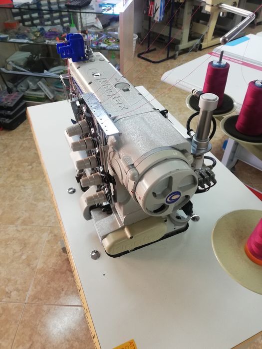 Maquina de recobrimento bainhas 5 fios Kingtex monofasica com motor se64552760997379122