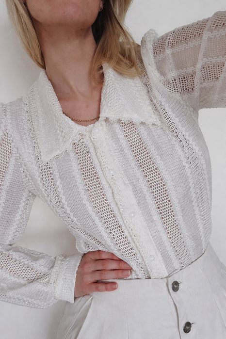 Koszula koronkowa damska 36 S