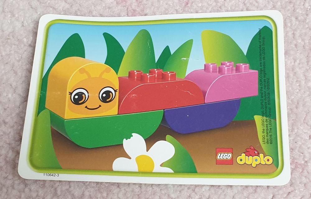 Lego duplo moja pierwsza gąsieniczka 10831