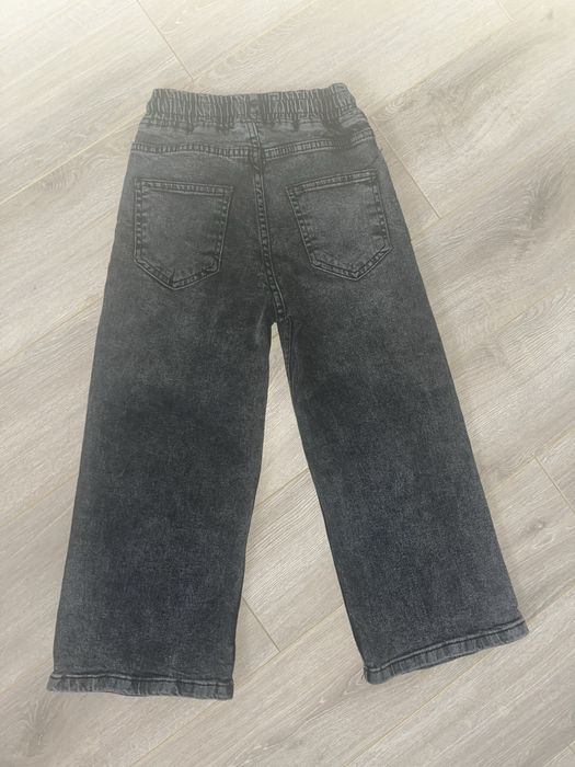 Джинси джинсові штани 116 см палаццо широкі джинси вживані