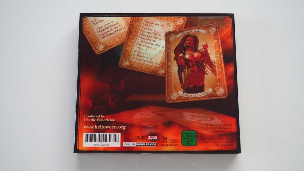 HELLOWEEN – Gambling With The Devil 2CD 2007 Limited Digipak+Slipcase stan NM