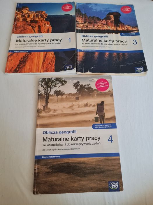 Maturalne karty pracy zakres rozszerzony 1, 3, 4