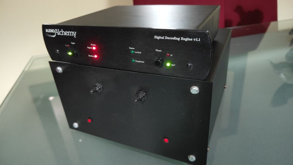 Conversor Digital/Analógico (DAC) Audio Alchemy 1.1. + fonte dupla