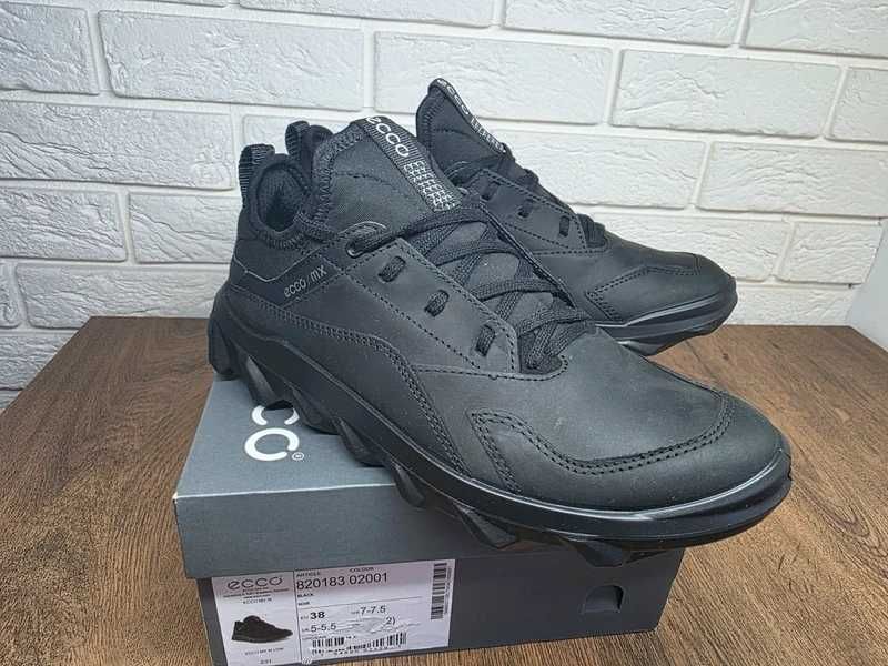Nowe Buty ECCO MX 38 czarne damskie buty Ecco 38 skórzane