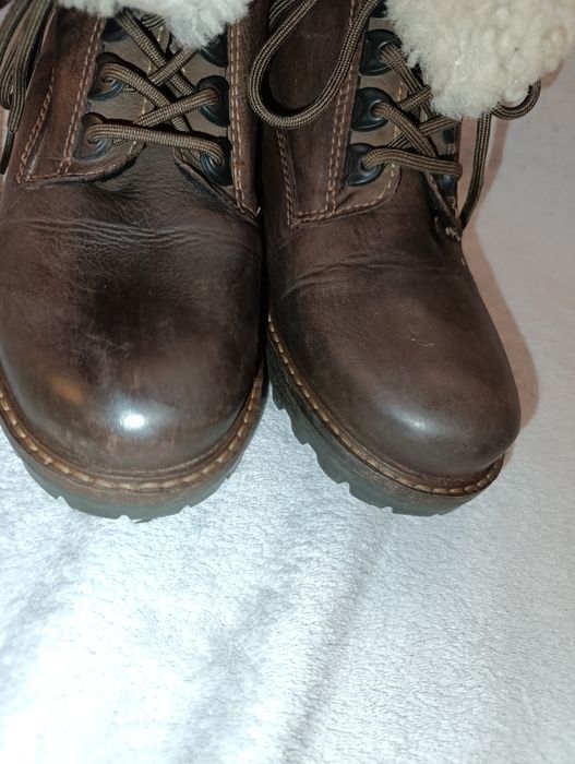 Trapery 39 buty trekkingowe 39 botki damskie 39 SKÓRA