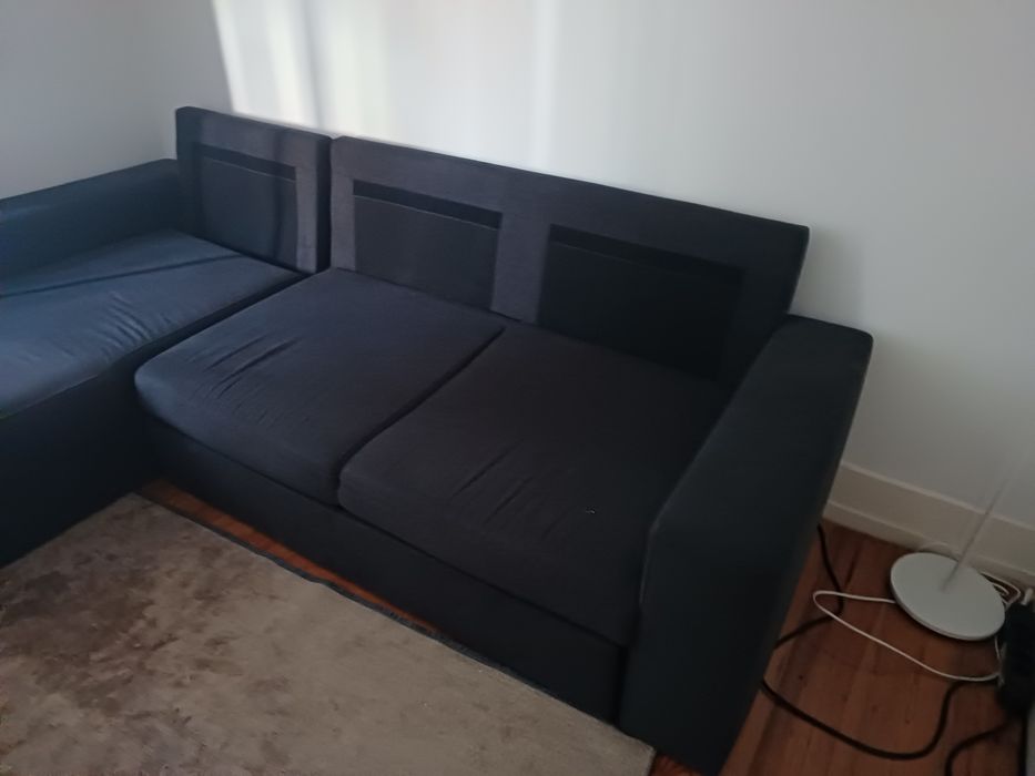 Sofá com chaise longue