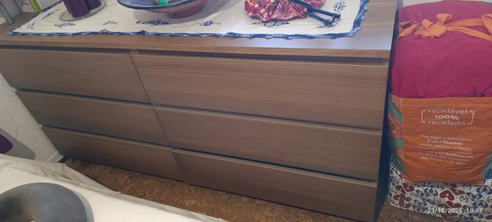 5 cómodas IKEA com valores/tamanhos diferentes