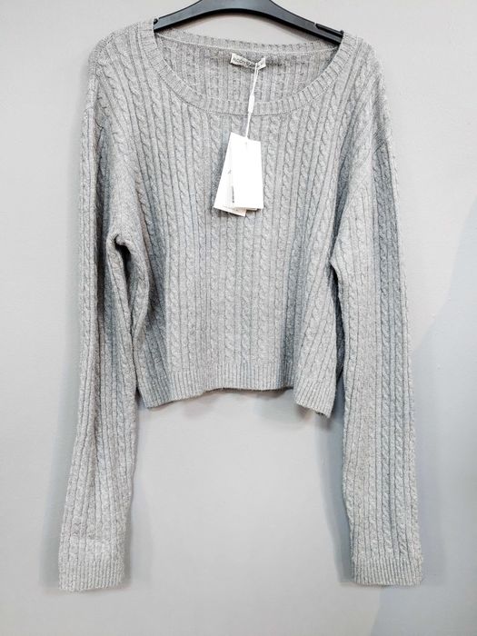 Sweter Alcott z wiskozą szary rozm. XL