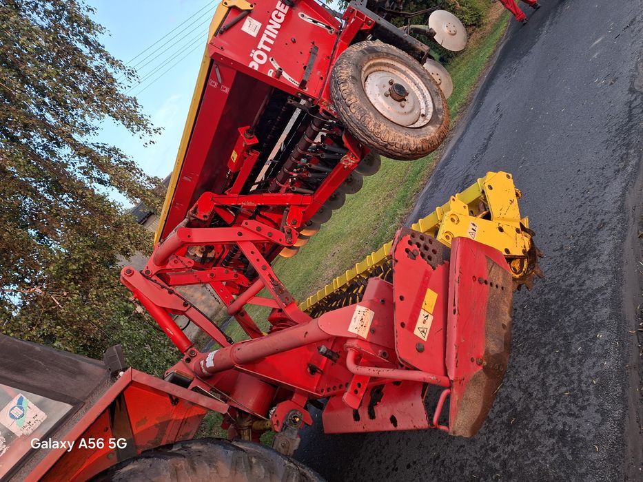 Agregat uprawowo siewny siewnik Talerzowy Pottinger  3m amazone