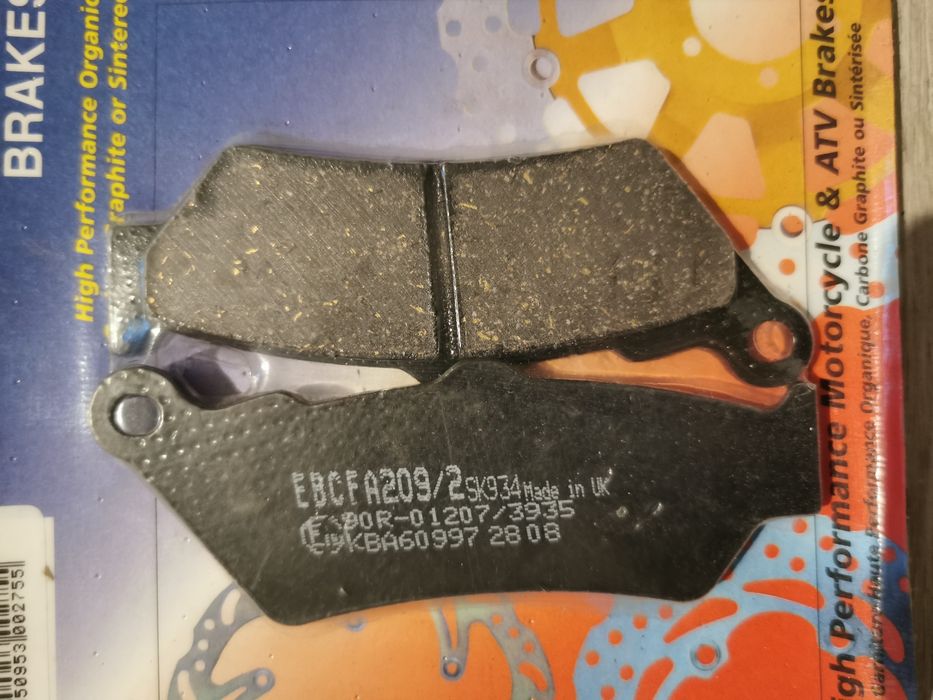 Yamaha xt 660 klocki hamulcowe