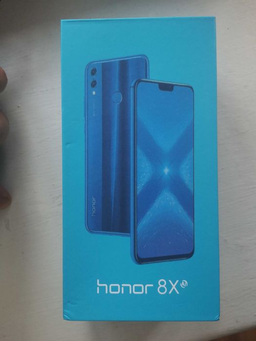 Новий Honor 8x(суббренд Huawei)6/128gb,6.5IPS,8ядр,чохол,скло