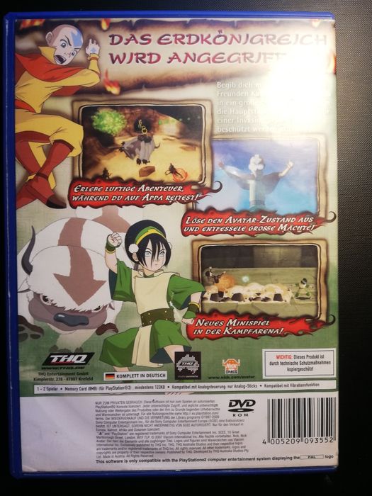 Avatar die erde brennt ps2