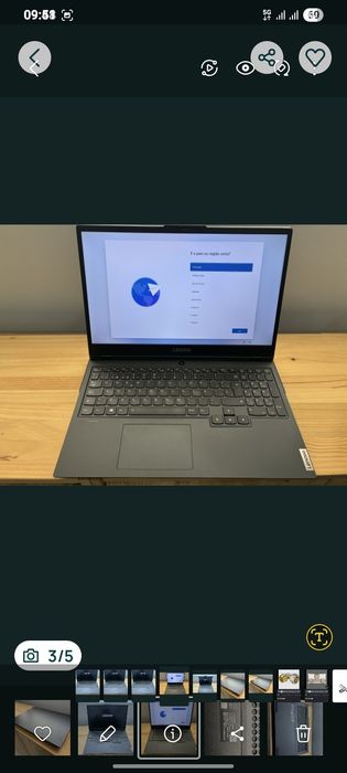 Lenovo Legion 5 .NVID RTX 3060-8GB
Excelente estado, com Windows 11 pro instalado. Cor preto
Excelente estado, com Windows 11 pro instalado. Cor preto