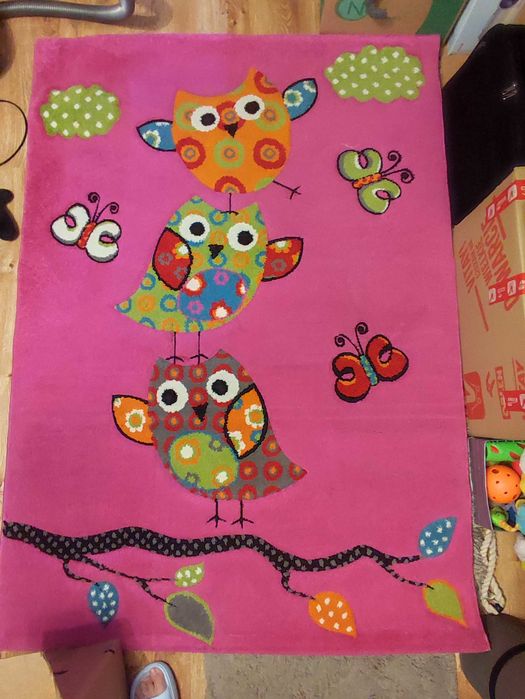 Dywan dziecięcy  Sowy