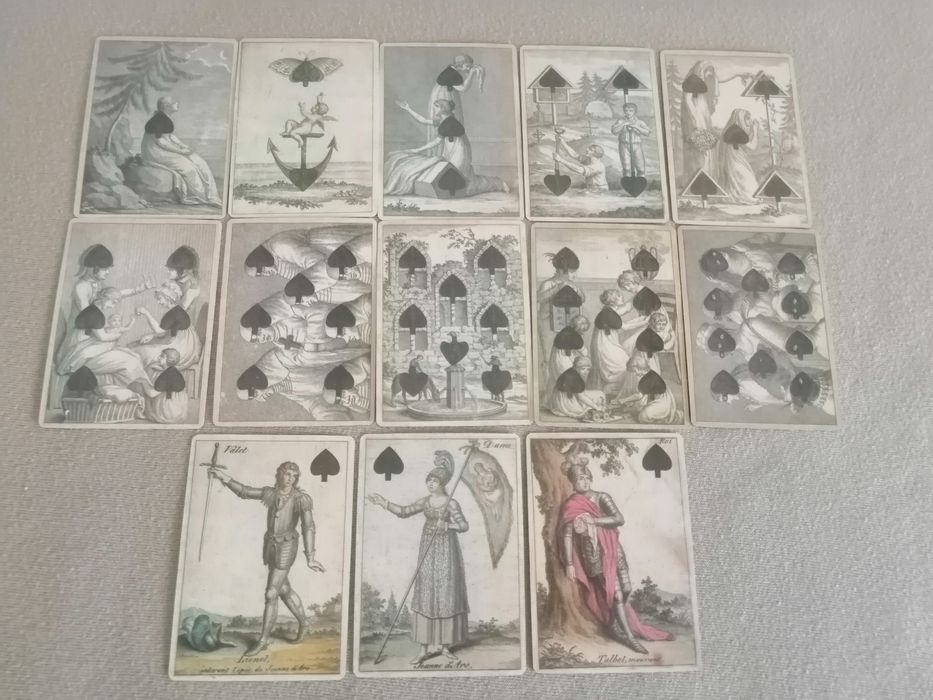 Baralho cartas da transformação