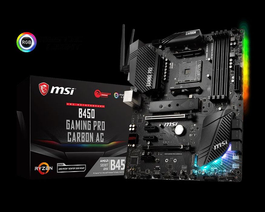 Zestaw Płyta MSI B450 GAMING PRO  + AMD Ryzen 7 3700X | Idealny