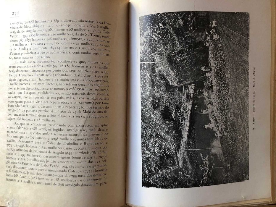 O Trabalho Indígena nas Ilhas de S. Tomé e Principe