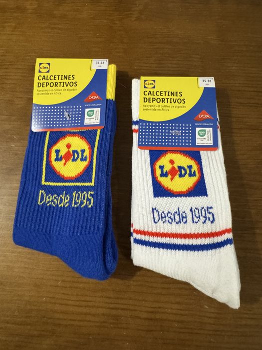 2 pares de meias lidl - varios tamanhos