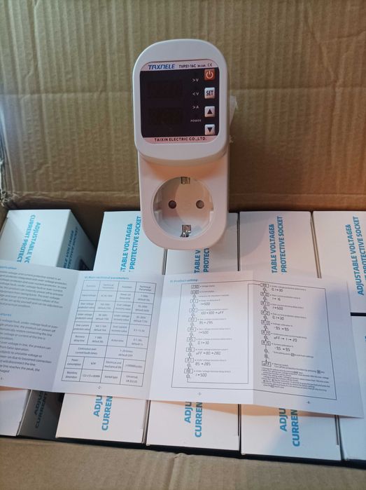 Реле напруги з дисплеєм Надійний захист від перепадів напруги