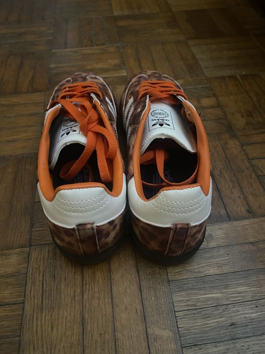 Adidas Samba OG  Orange Leopard