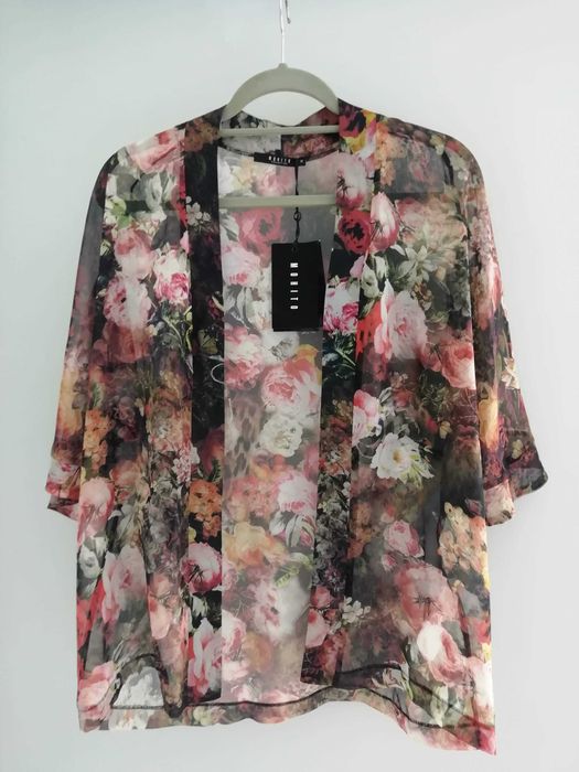 Żakiet w kwiaty , tunika