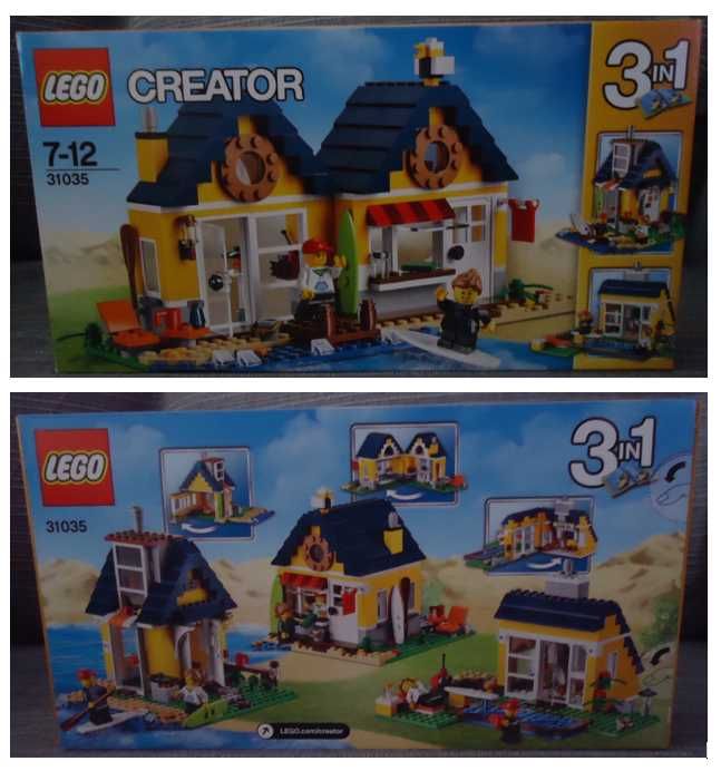 LEGO® Creator Casas 31038, 31069, 31035 e 31048 - Novos