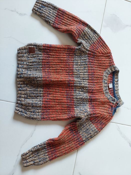 Sweter chłopiec TU bawełna i wełna rozm. 104