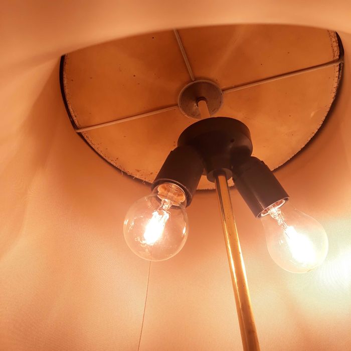 lampa podłogowa vintage