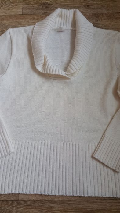 Sweter XL śmietankowy