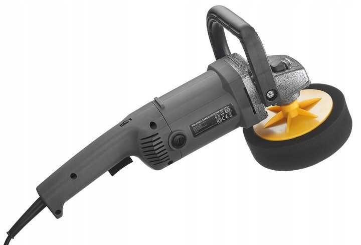 Polerka samochodowa 2600W regulacja obrotów + 4 gąbki